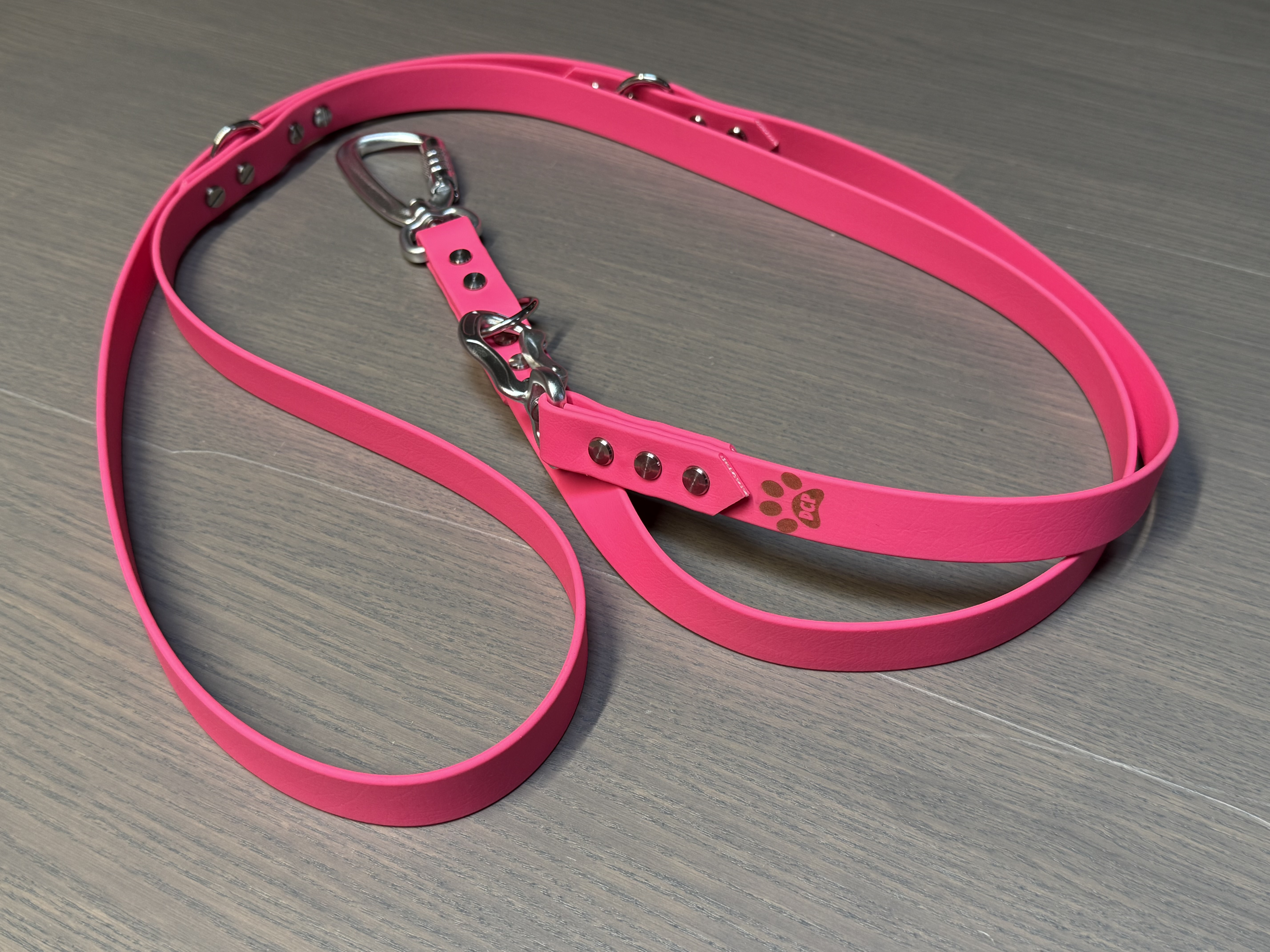 Hundeleine verstellbar - 2m lang und 3x verstellbar