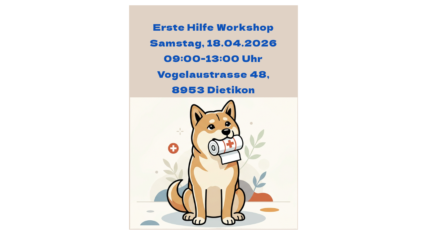 Erste Hilfe am Hund 18.04.26 / Aktive Teilnahme